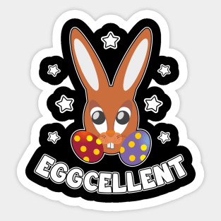 Eggcellent Sticker